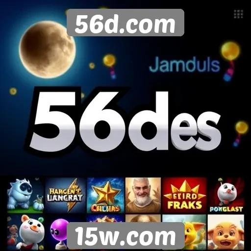 Comparativo entre jogos disponíveis em 56d.com