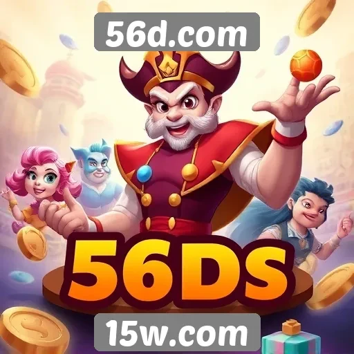 Variantes de jogos disponíveis no site 56d.com