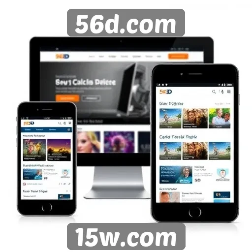 Desempenho do site 56d.com em dispositivos móveis