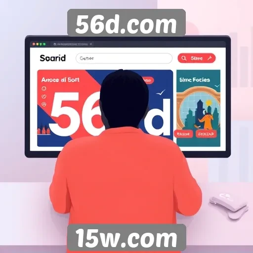 Análise da experiência do usuário em 56d.com